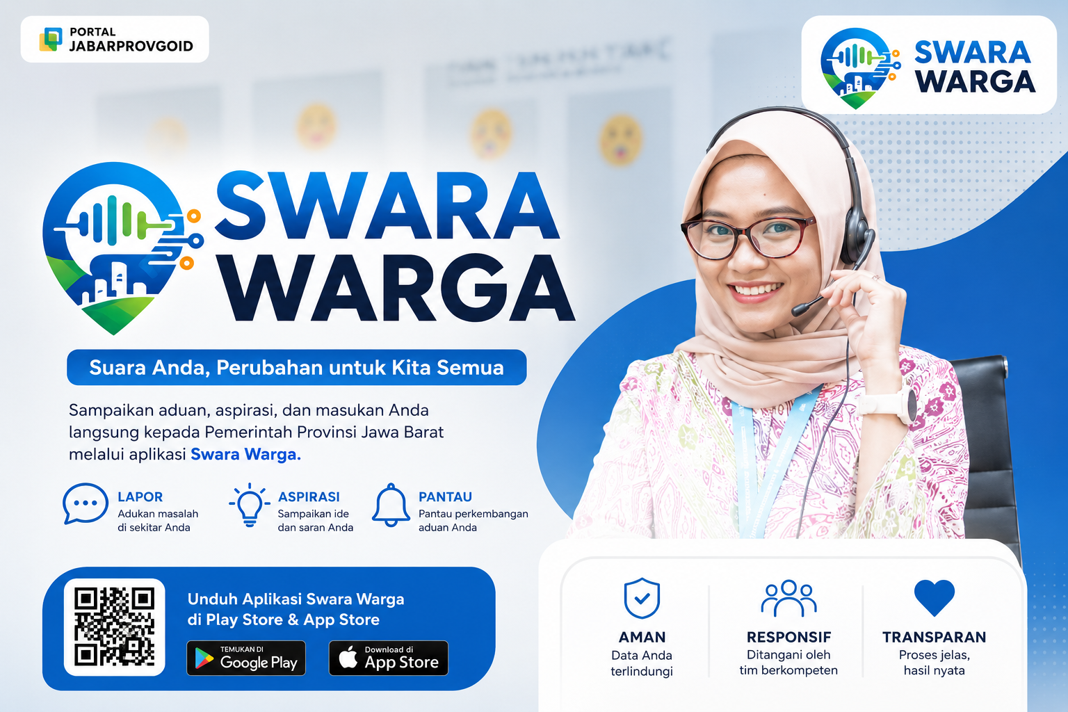 Poster Alur Swara Warga
